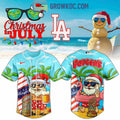 Los Angeles Dodgers x Christmas in July 2025 Baseball Jersey