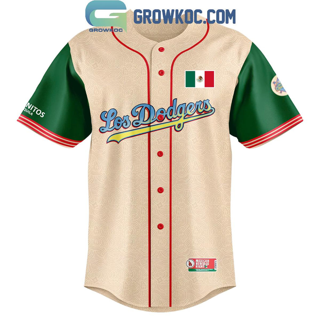 Los Angeles Dodgers x Mexican Heritage Night Baseball Jersey
