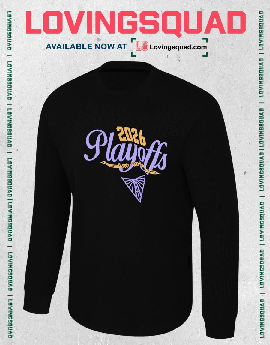 Los Angeles Lakers 2026 playoffs logo graphic T-shirt