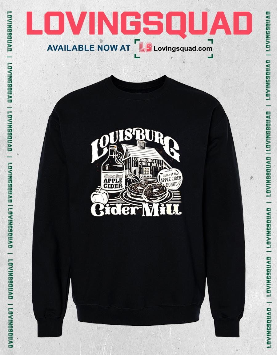 Louisburg Cider Mill Shirt Kansas Cider Mill Graphic T-shirt