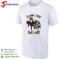 Low key fell off cat playing piano shirt