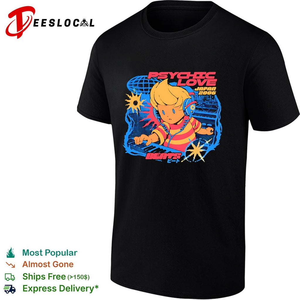 Lucas from Mother 3 Psychic Love Beats shirt