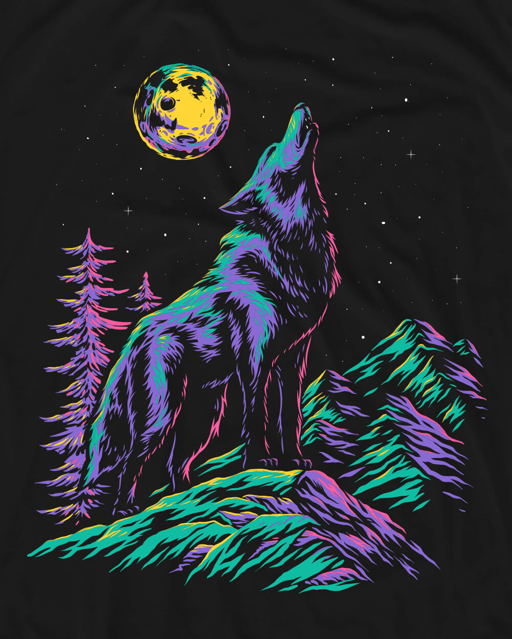 Lunar Howl Glow-in-the-Dark Tee