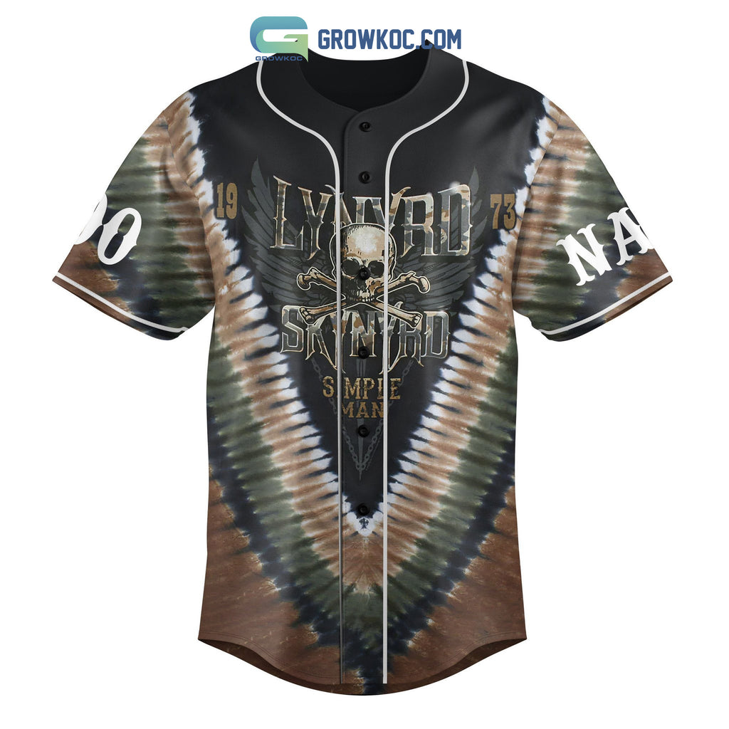 Lynyrd Skynyrd Simple Man 1973 Personalized Baseball Jersey