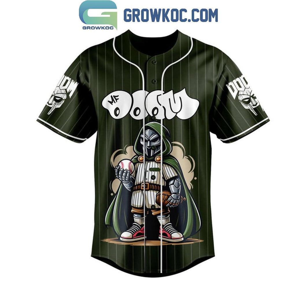 MF Doom Super Villain Fan Personalized Baseball Jersey