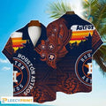 MLB Astros Hawaiian Shirt Major League Baseball 3D Summer Print