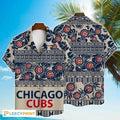 MLB Chicago Cubs Tropical Shirt Pattern - Cubs Hawaiian Shirt