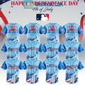 MLB Happy Independence Day 4th Of July Baseball Jersey
