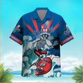 MLB Los Angeles Dodgers Grateful Dead Hawaiian Shirt, LA Dodgers Hawaiian Shirt