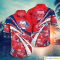 MLB Philadelphia Phillies Baseball Vintage Red Hawaiian Shirt - Phillies Hawaiian Shirt