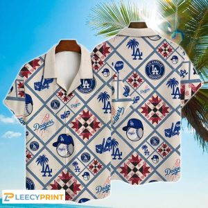 MLB Summer LA Dodgers Hawaiian Shirt For Men Women