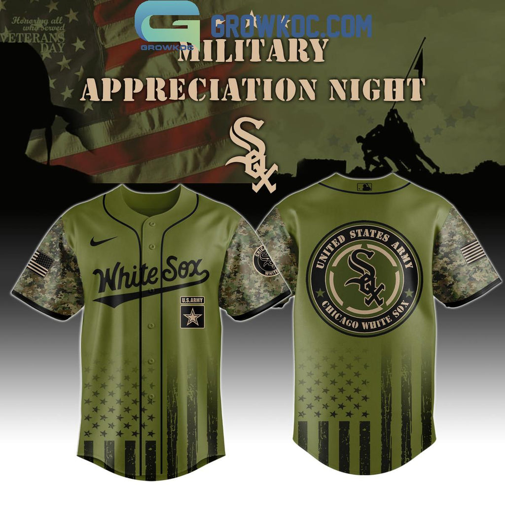 MLB x United States Army Military Appreciation Night 2025 Baseball Jersey
