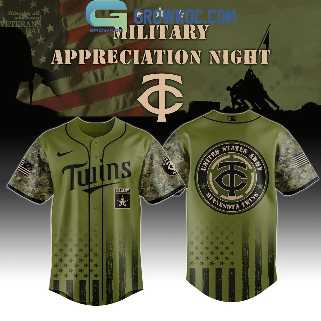 MLB x United States Army Military Appreciation Night 2025 Baseball Jersey
