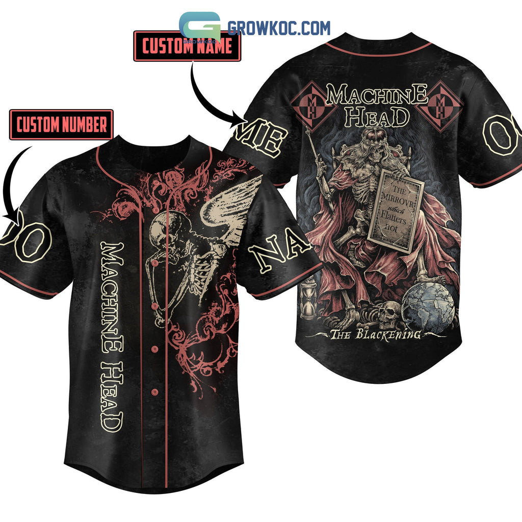 Machine Head The Blackening Personalized Baseball Jersey