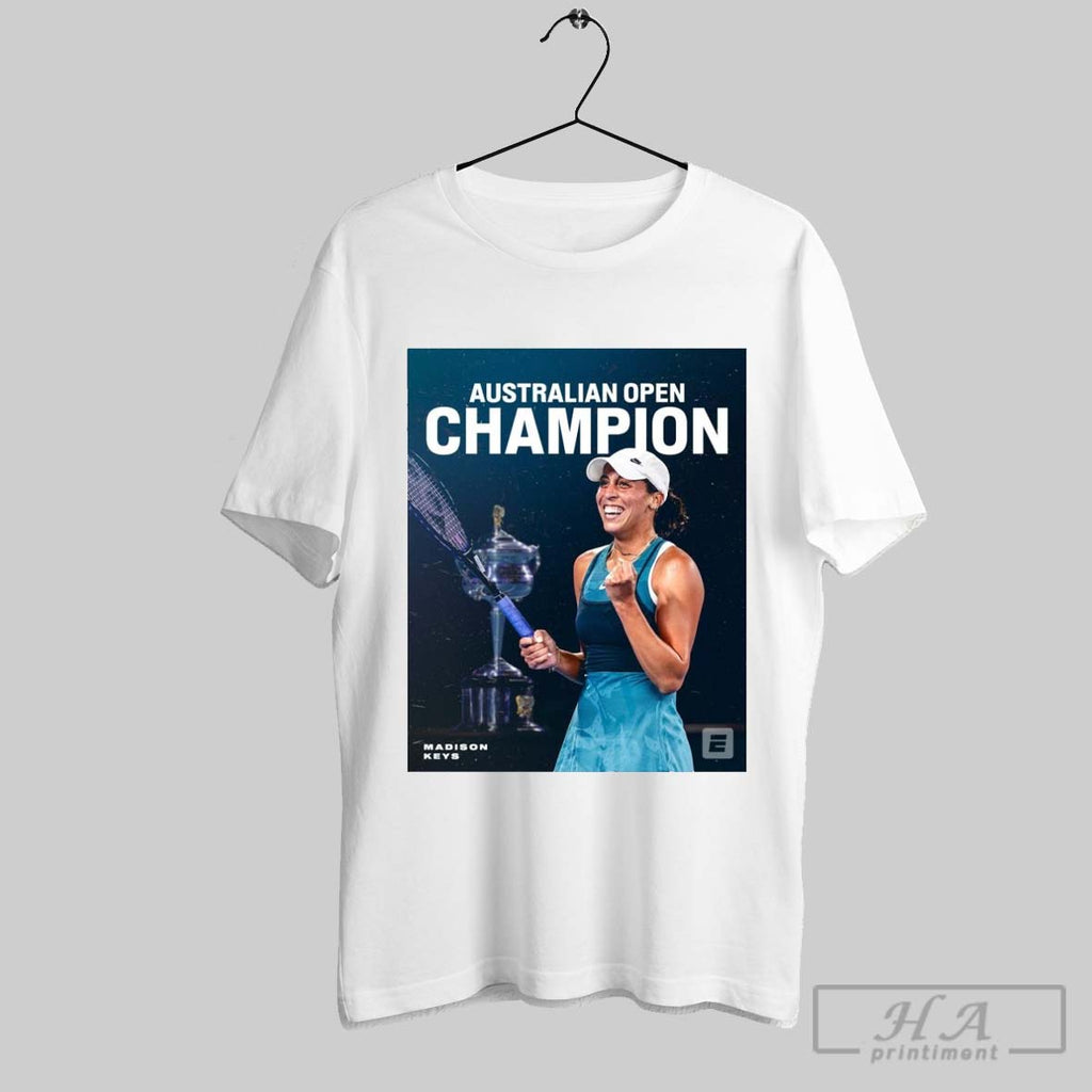 Madison Keys Wins Her First Grand Slam Title Australian Open Champion T-Shirts, Hoodie, Sweatshirt | InkRitualCo.com