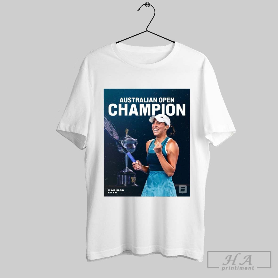 Madison Keys Wins Her First Grand Slam Title Australian Open Champion T-Shirts, Hoodie, Sweatshirt | InkRitualCo.com
