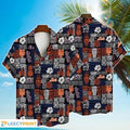 Major League Baseball 3D Print Mets Hawaiian Shirt For Men
