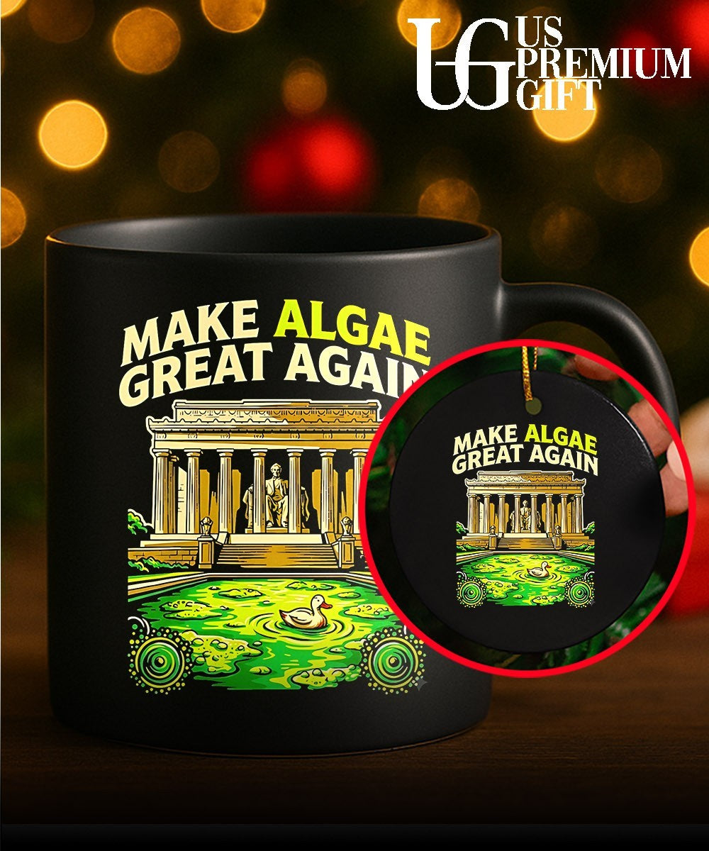 Make Algae Great Again Political Satire shirt