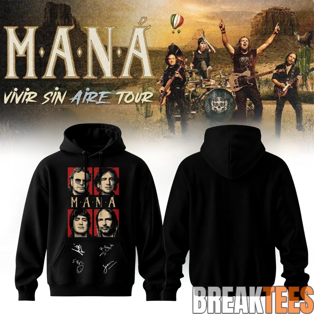 Maná “Vivir Sin Aire Tour” Edition Hoodie