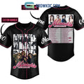 Maneskin Rush World Tour Personalized Baseball Jersey
