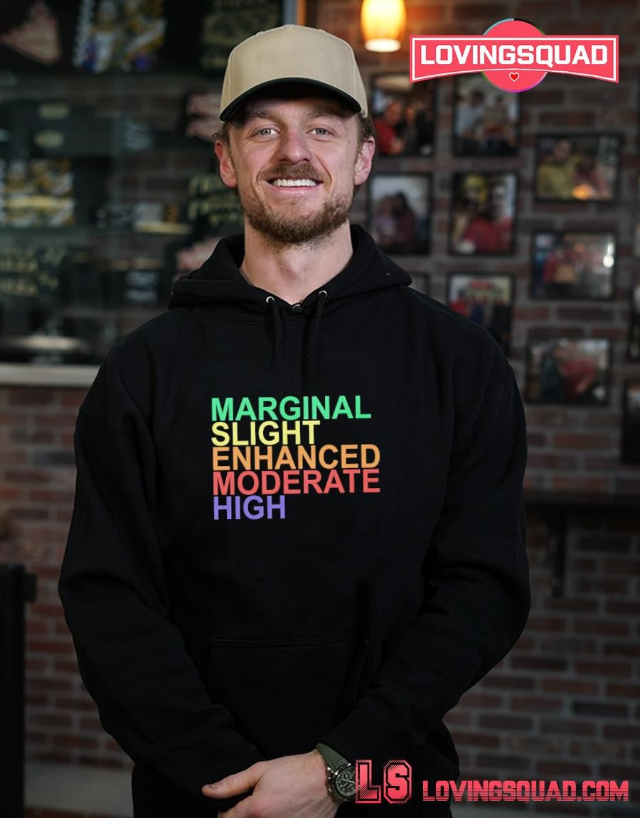 Marginal Slight Enhanced Moderate High T-shirt