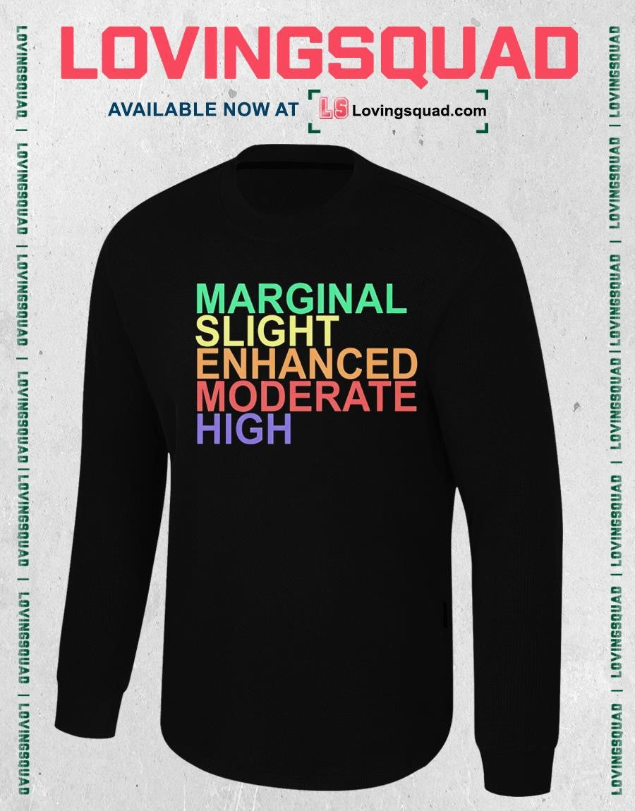 Marginal Slight Enhanced Moderate High T-shirt