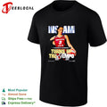 Marina Mabrey turn up the Toronto Tempo WSLAM magazine shirt