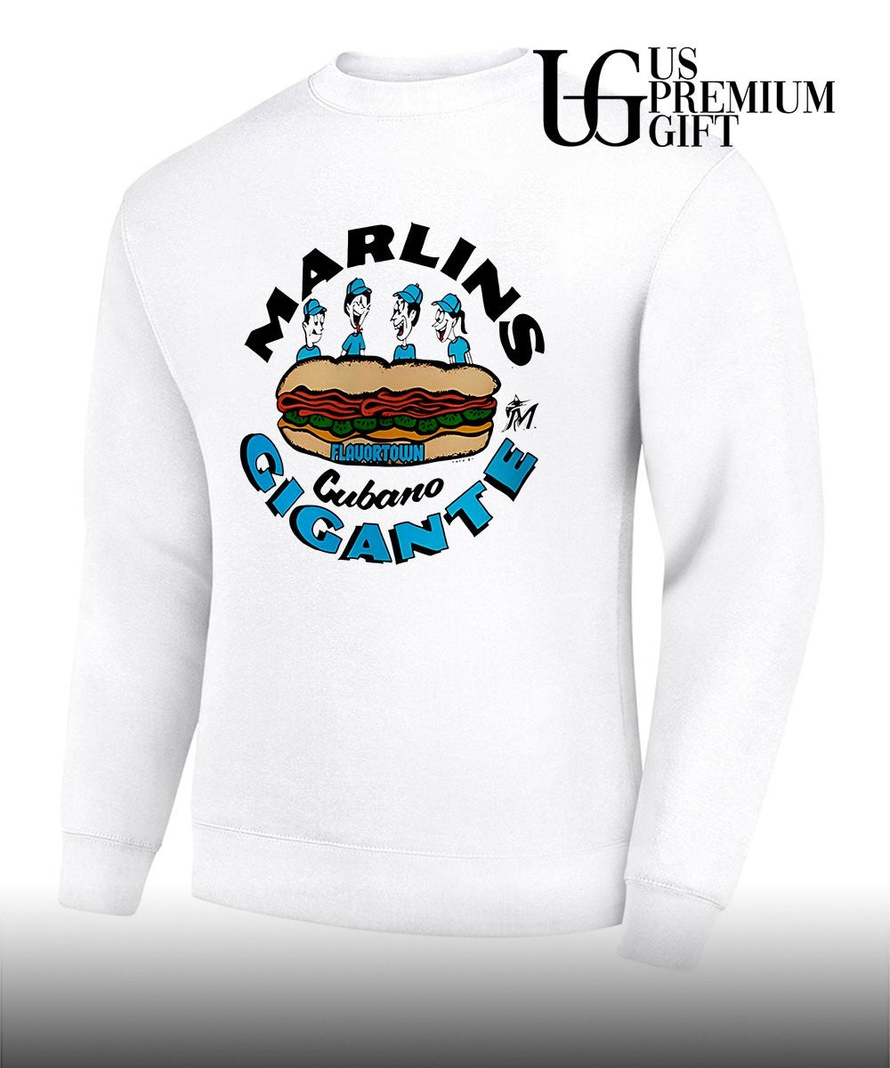 Marlins Cubano Gigante Flavortown Sandwich shirt