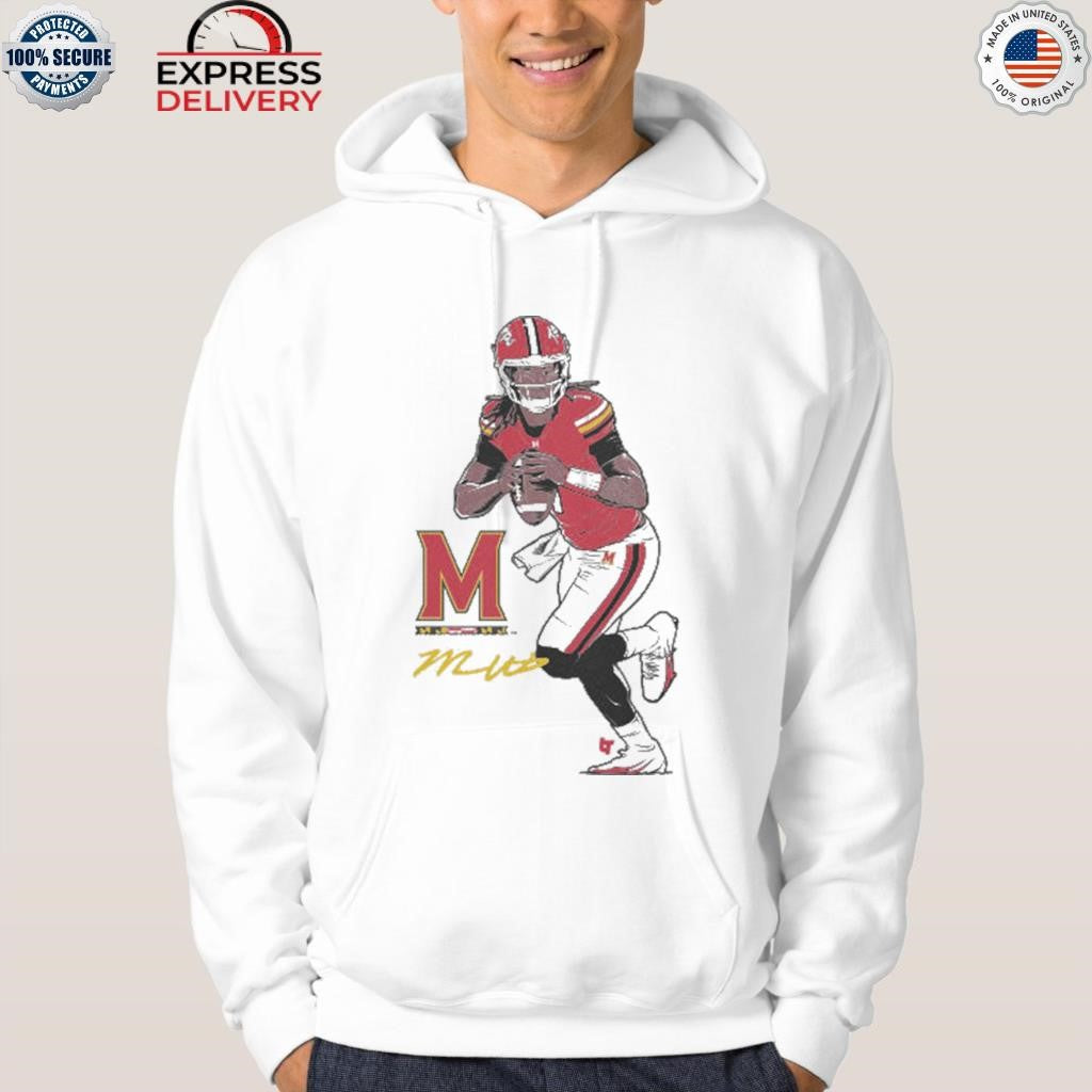 Maryland Football Malik Washington Superstar Pose Shirt