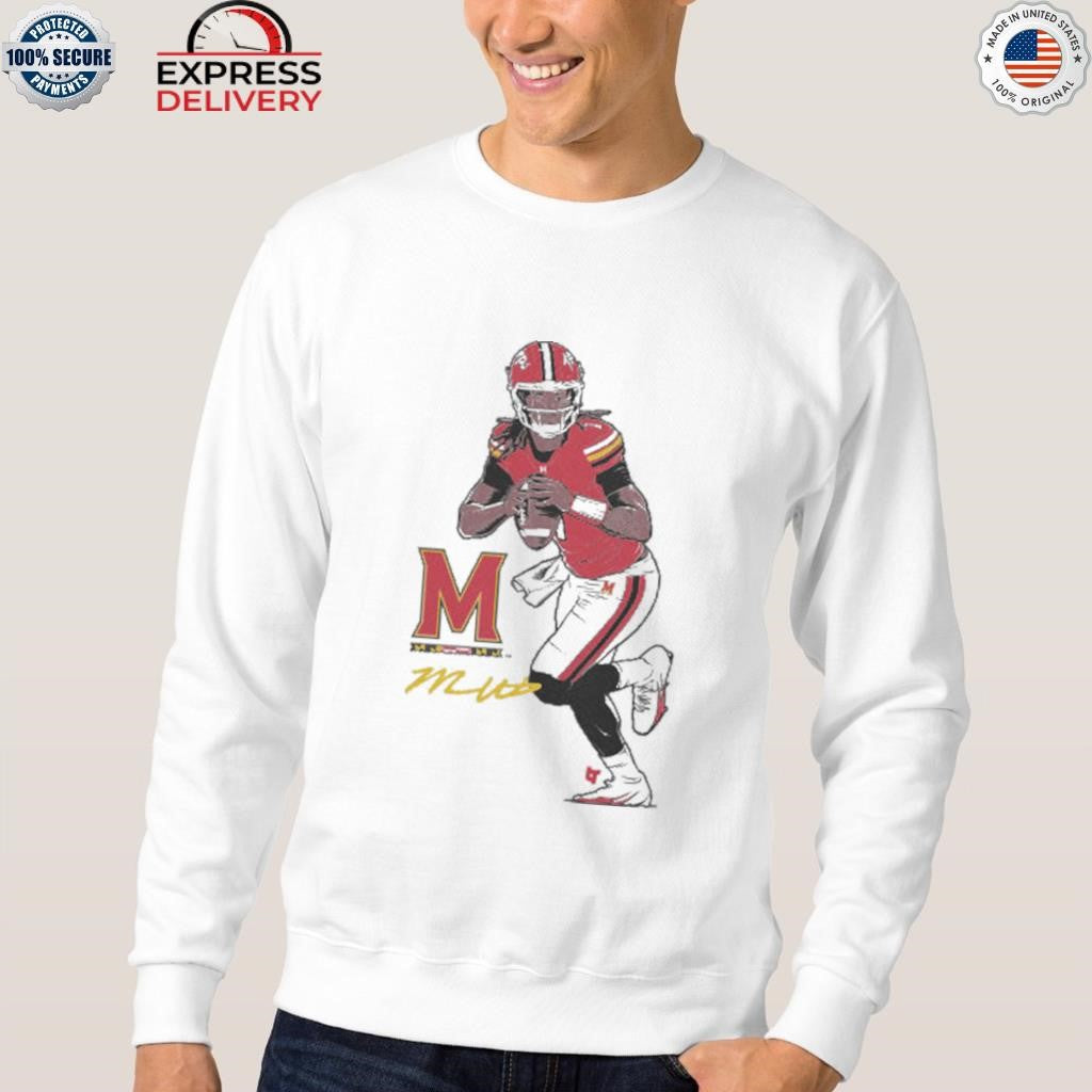 Maryland Football Malik Washington Superstar Pose Shirt