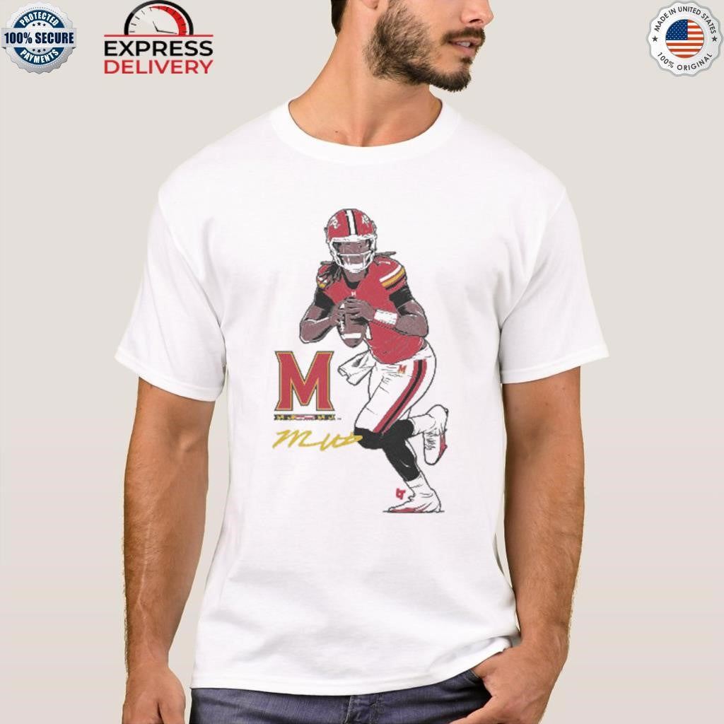 Maryland Football Malik Washington Superstar Pose Shirt