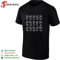 Math functions stick figures meme shirt