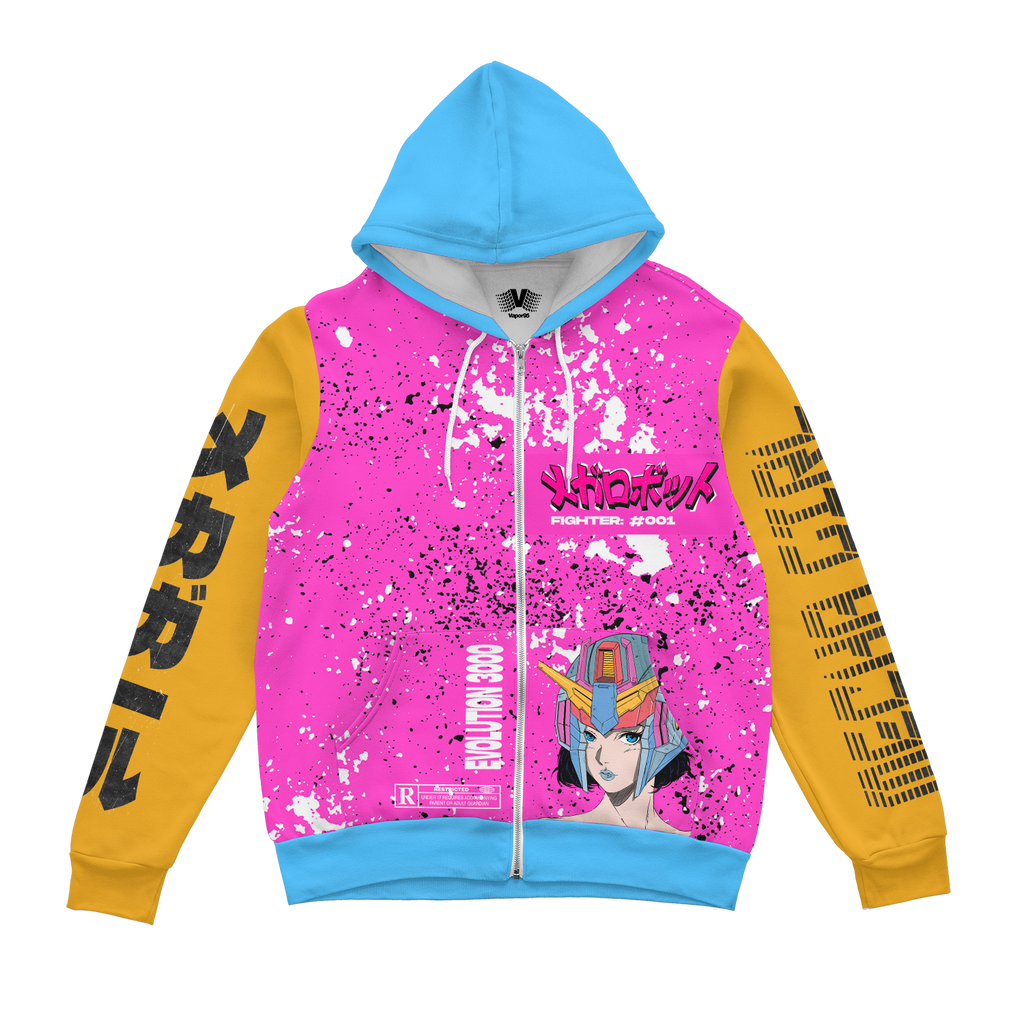 Mecha Supremacy Zip Up Hoodie