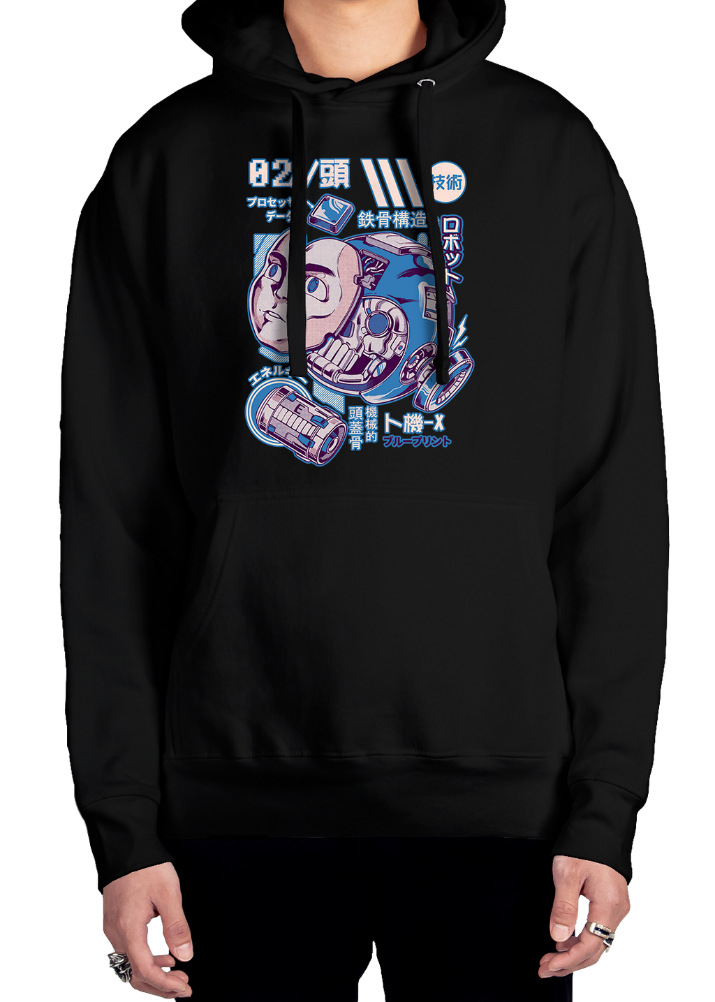 Mega's Head Hoodie