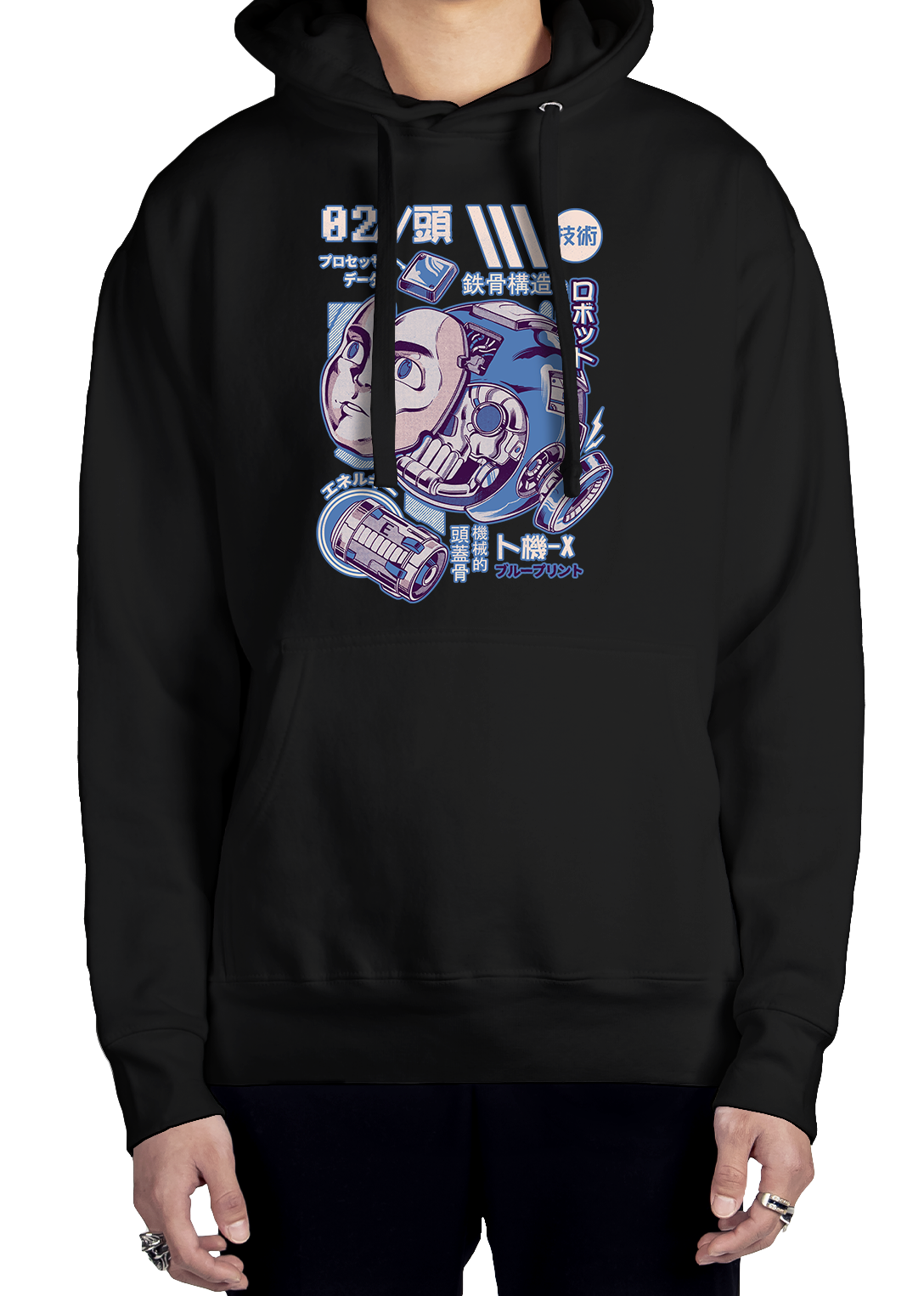 Mega's Head Hoodie