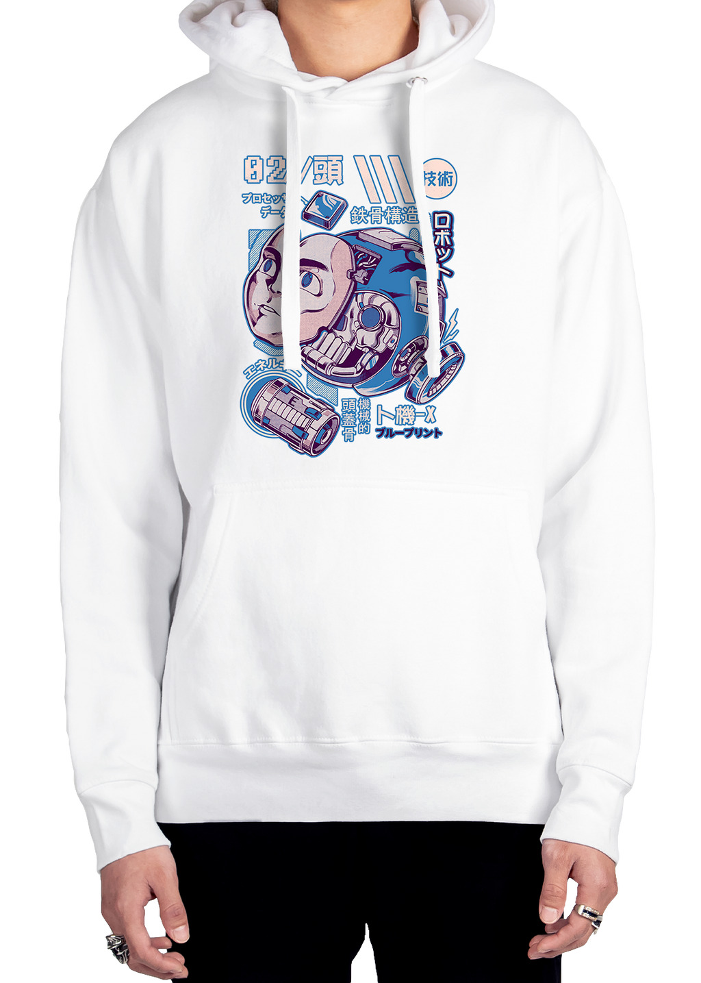 Mega's Head Hoodie