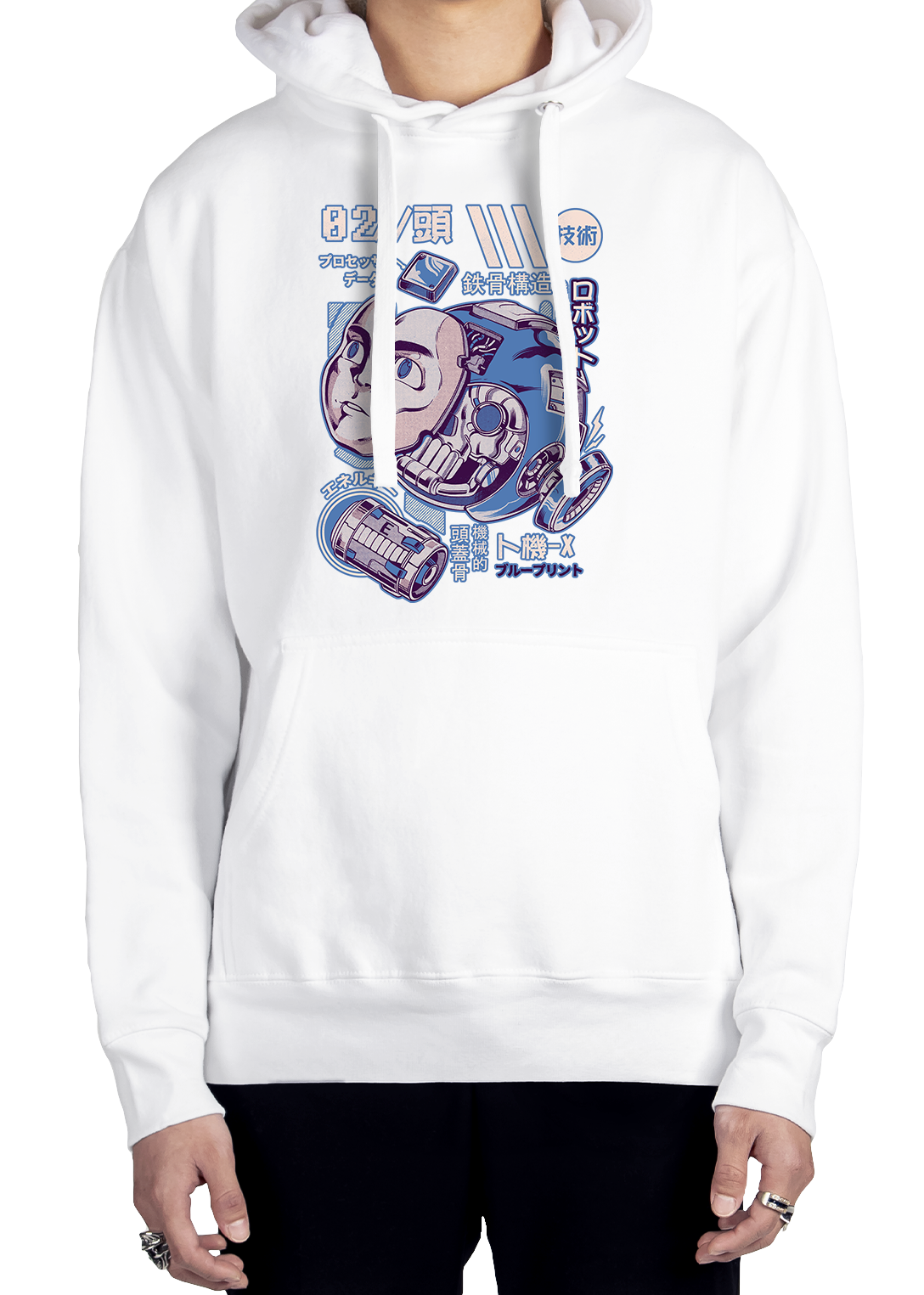 Mega's Head Hoodie