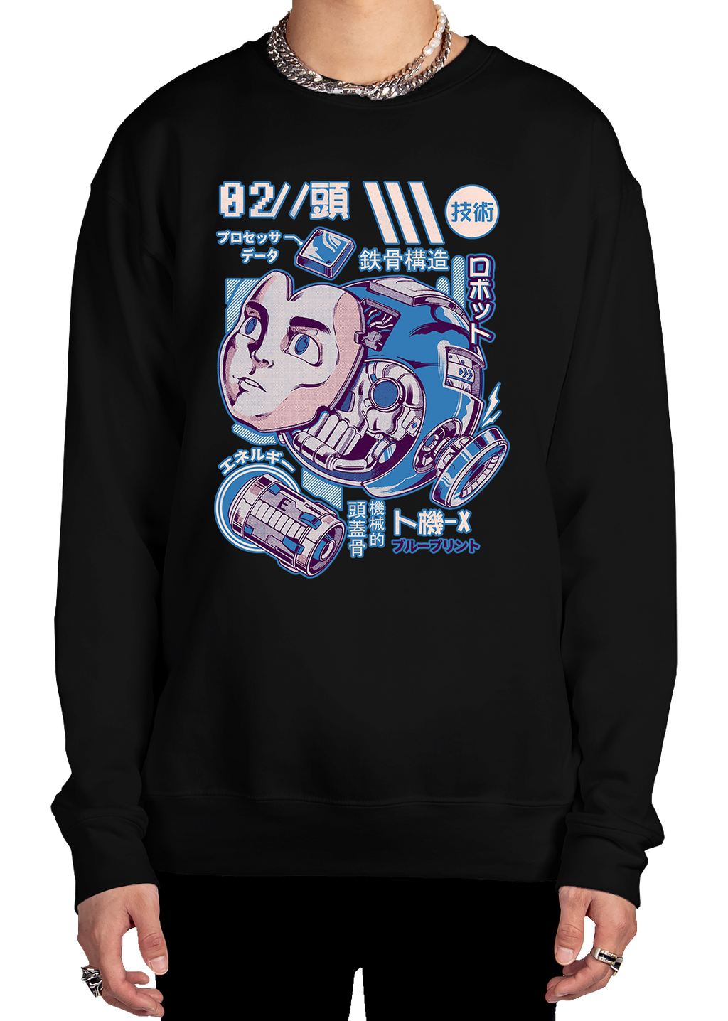 Mega's Head Sweatshirt