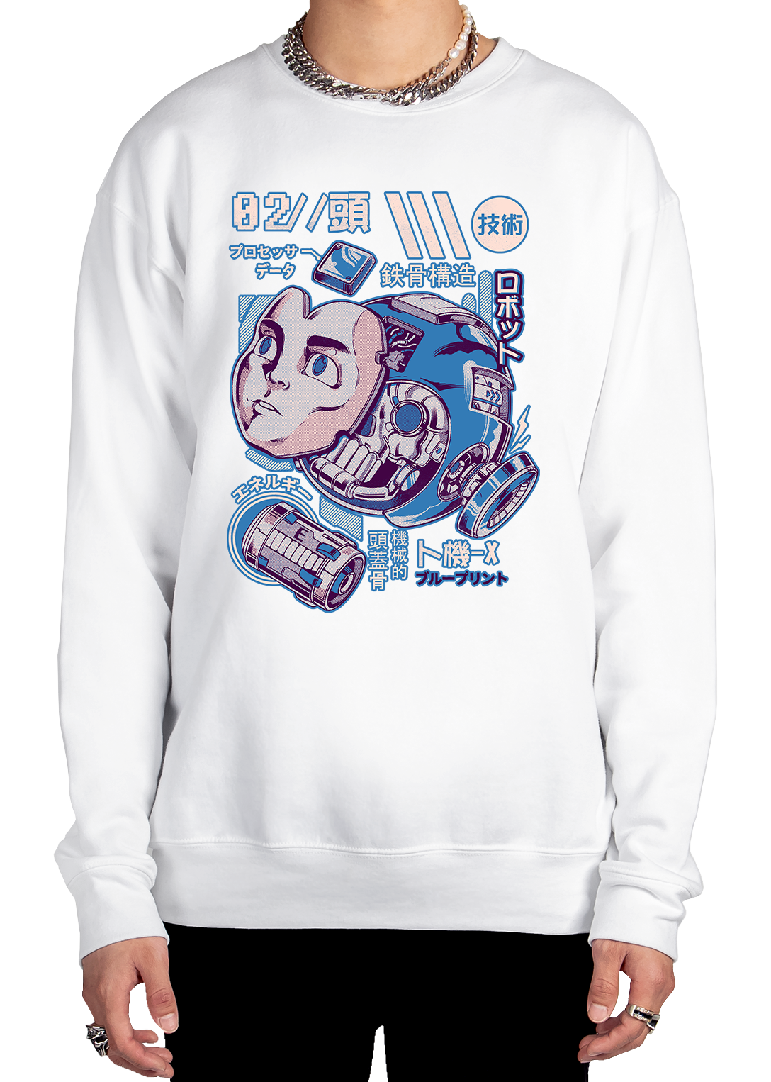 Mega's Head Sweatshirt