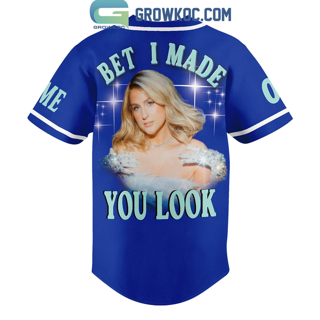 Meghan Trainor Bet I Made You Look Personalized Baseball Jersey