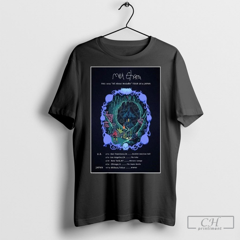Mei Ehara Fall 2025 All About Mcguffin Tour Us Japan Poster T Shirts Hoodie, Sweatshirt | InkRitualCo.com