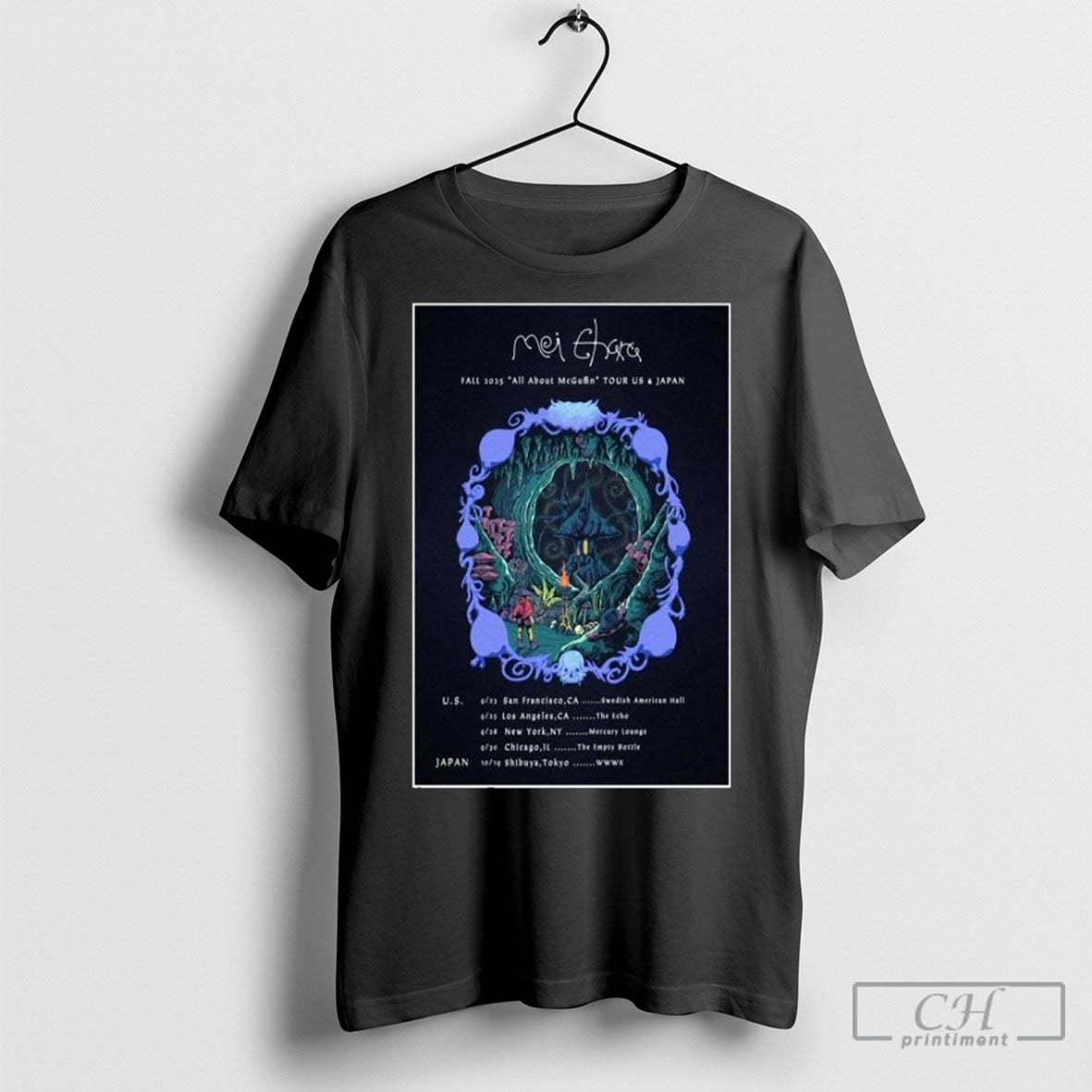 Mei Ehara Fall 2025 All About Mcguffin Tour Us Japan Poster T Shirts Hoodie, Sweatshirt | InkRitualCo.com