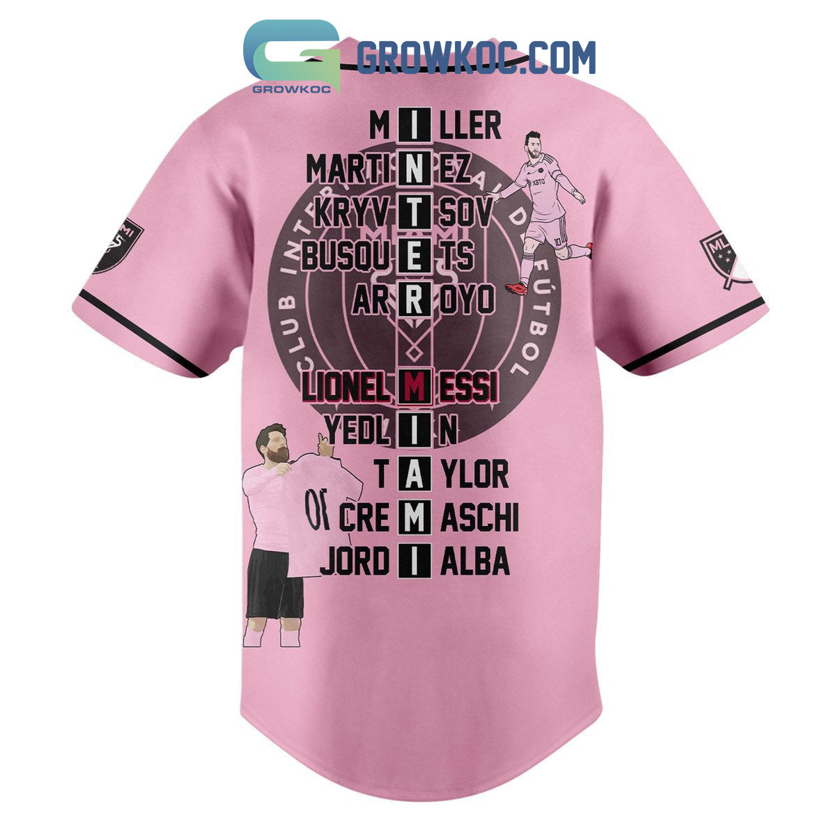 Messi 10 Goat Leagues Cup 2023 Champions Inter Miami Baseball Jersey
