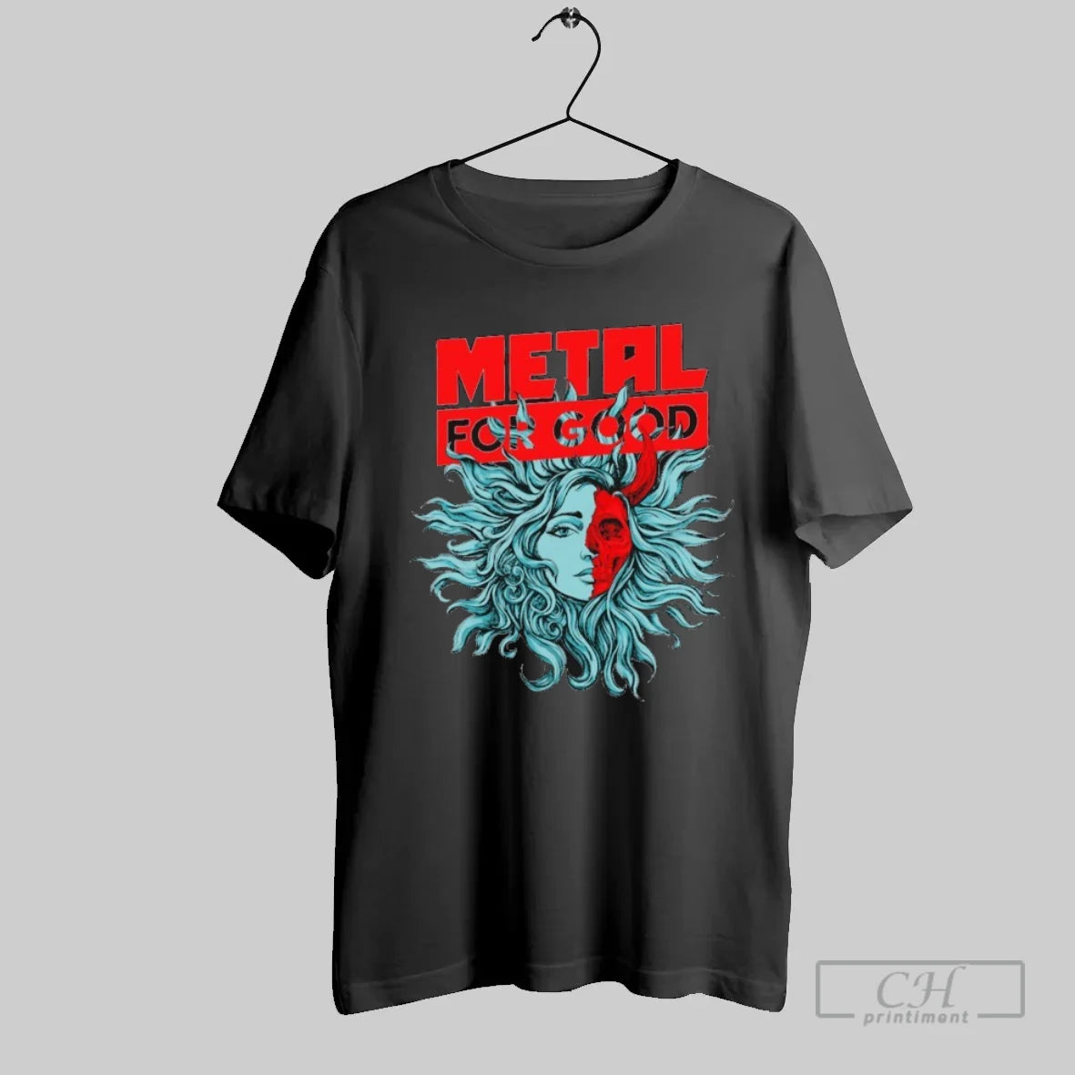 Metal For Good Two Face T-Shirts, Hoodie, Sweatshirt | InkRitualCo.com
