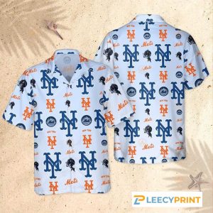 Mets Hawaiian Shirts Cool Ny Mets Hawaiian Shirt, New York Mets Hawaiian Shirt