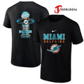 Miami Dolphins God first family second cross shirt