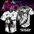 Michael Jackson King Of The Pop Personalized Baseball Jersey