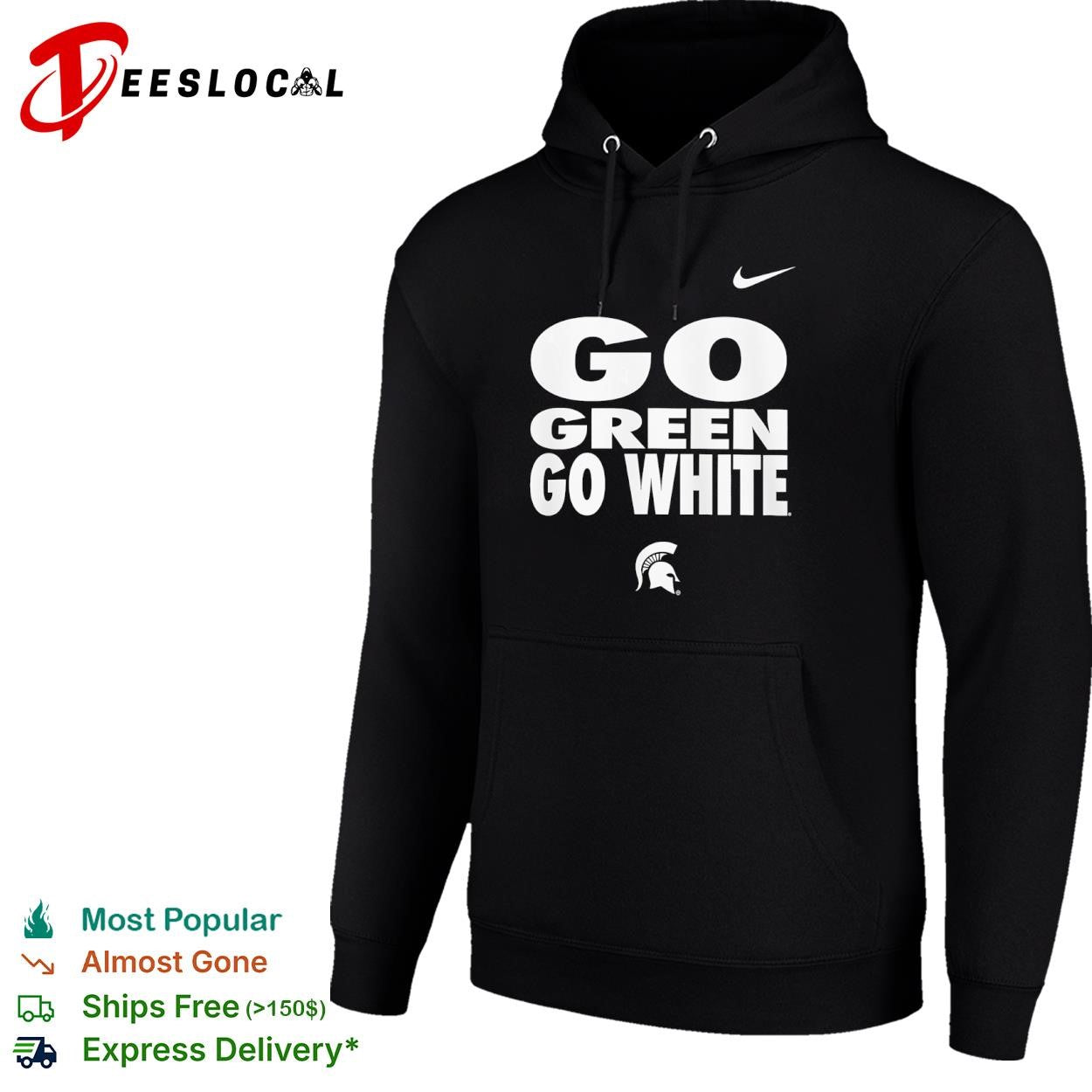 Michigan State Spartans Go Green Go White shirt