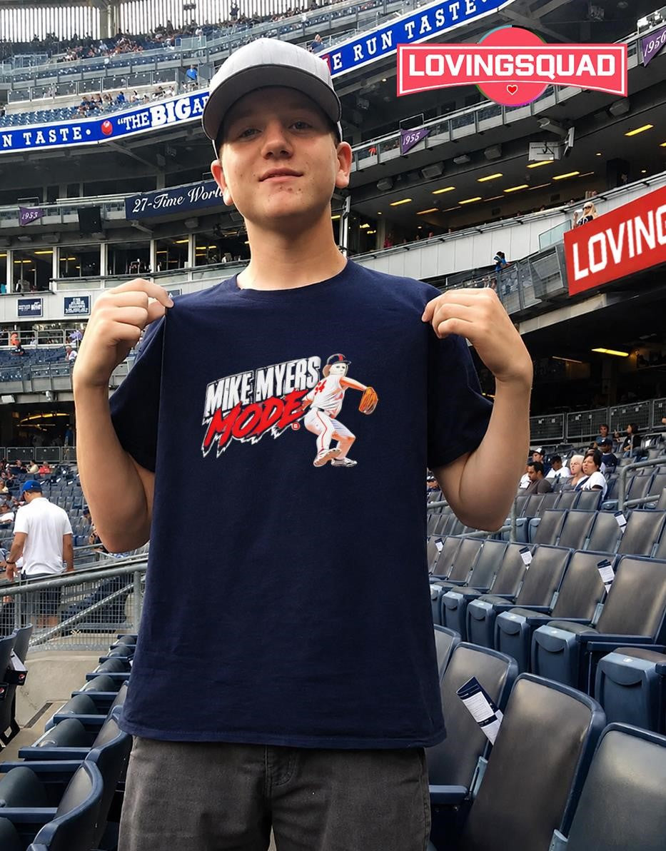 Mike Myers Mode Baseball Player No 34 T-shirt