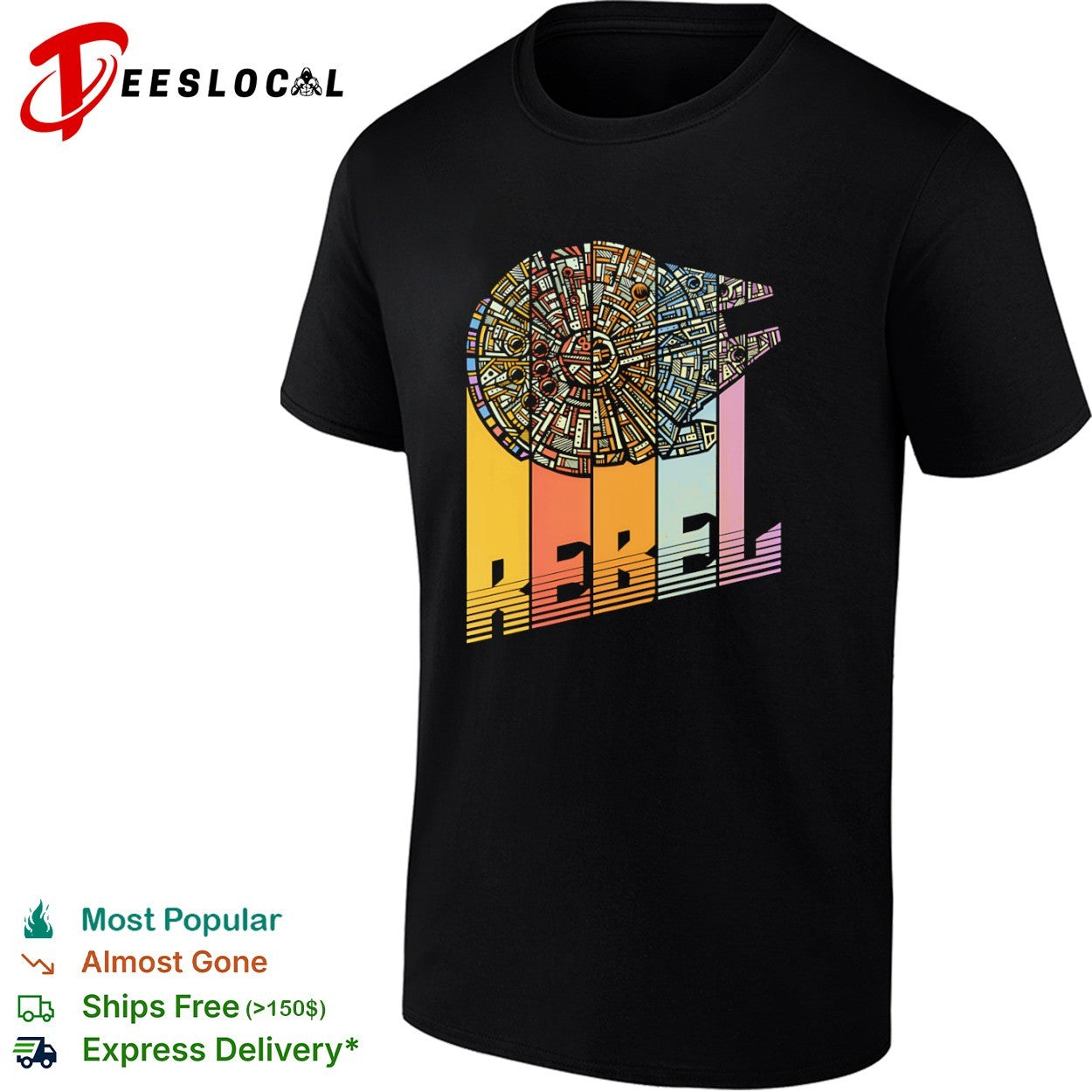 Millennium Falcon Rainbow shirt